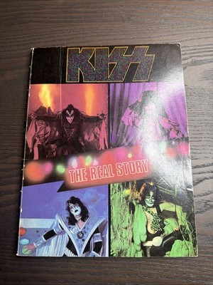 KISS The Real Story Book 1980 by Peggy Tomarkin Ace, Gene, Peter Paul Dynasty
