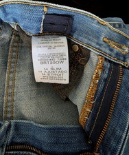 Wrangler Retro Boys Slim Boot Jeans Medium Wash Adjustable Waist Size 14 Slim