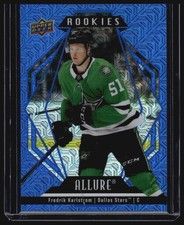 2022-23 Upper Deck Allure #113 Fredrik Karlstrom Blue Line #/35
