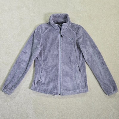 The North Face Jacket Women's S Gray Osito High Pile Fleece Fuzzy Cozy Zip