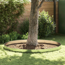 Garden Edging Flexible Galvanised Steel 100 x 14 cm Silver Flex 10pc Lawn Border
