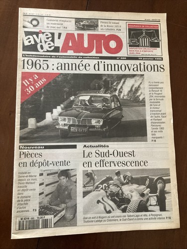 Collection Complète De Magazines 'La Vie De L'Auto' – Numéros De 1984 à 2000 – LVA 620 – Occasion Rare Pour Fans D'automobile