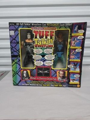 Tuff Talkin Wrestlers Sting vs Diamond Dallas Page WCW 1999 Box Has Issues