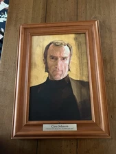 Portal 2 Framed Cave Johnson Talking Portrait From ThinkGeek, Tested & Working!