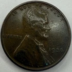 1936 Lincoln Wheat Cent Exact Coin Imaged #LWC2687
