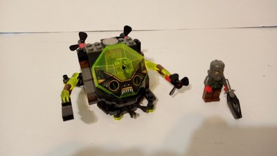 LEGO Aquazone: Crab (6140) - no instructions, chrome crystal or red plant