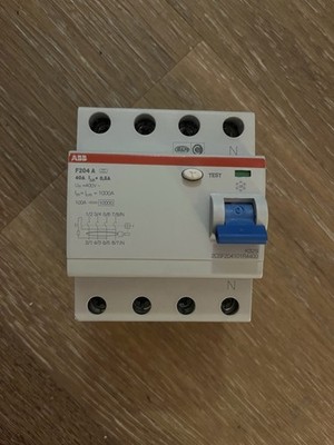 ABB F204 A FI-Schutzschalter RCD 230/400V 0,5A Brandschutz FI