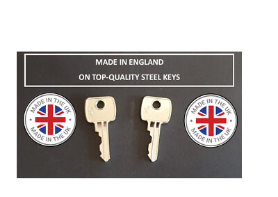 2 x THWAITES, JCB, BENFORD, TEREX, LUCAS KEYS. Key Number 92274 STEEL KEYS.