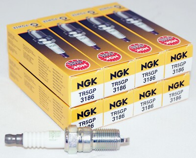 #ad #ad Set of 8 NGK 3186 TR5GP Platinum Spark Plug G Power $39.04