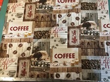 Common Ground coffee fabric by the yard