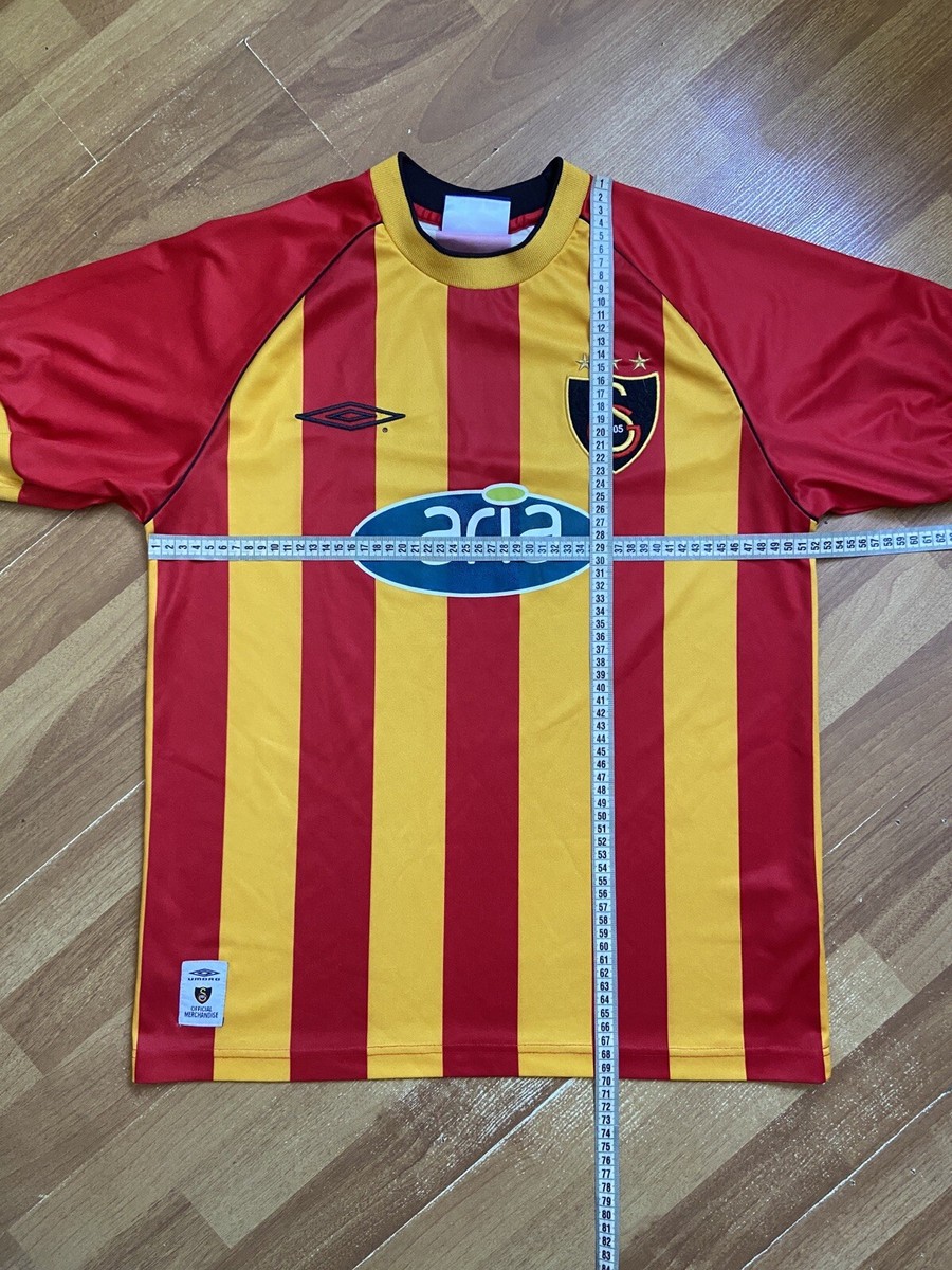 GALATASARAY 2002 2003 HOME FOOTBALL SHIRT SOCCER JERSEY UMBRO sz S