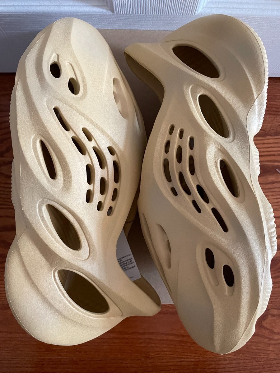 Adidas Yeezy Foam Runner Desert Sand Size 12 GV6843 RNNR Tan Khaki Cream  Ochre | eBay