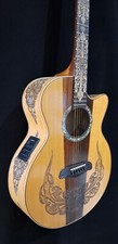 Blueberry Handmade Grand Concert Acoustic Guitar Ornamental Pre-Order 90 Days