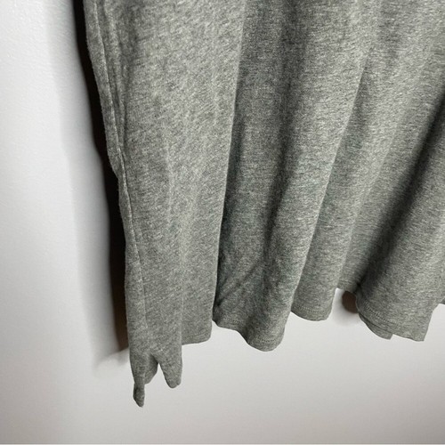 Vince Long Sleeve Henley Pullover Grey Cotton XXL Lightweight Casual - Bild 6 von 7