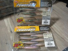 2 Packs Berkley 3.5" Grass Pig Soft Fishing Swim Baits Natural Shad Color