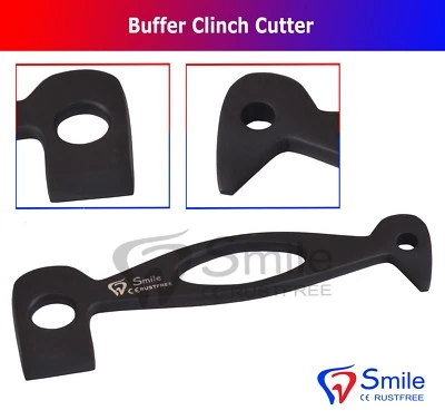 Clinch Cutter Nail Remover Hoof Buffer Black Farrier Heavy Duty Smile Dentale CE