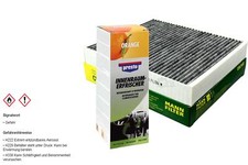 MANN-Innenraum-Filter+Presto Klima-Fresh für Opel Mokka Meriva B Astra J P12 W13