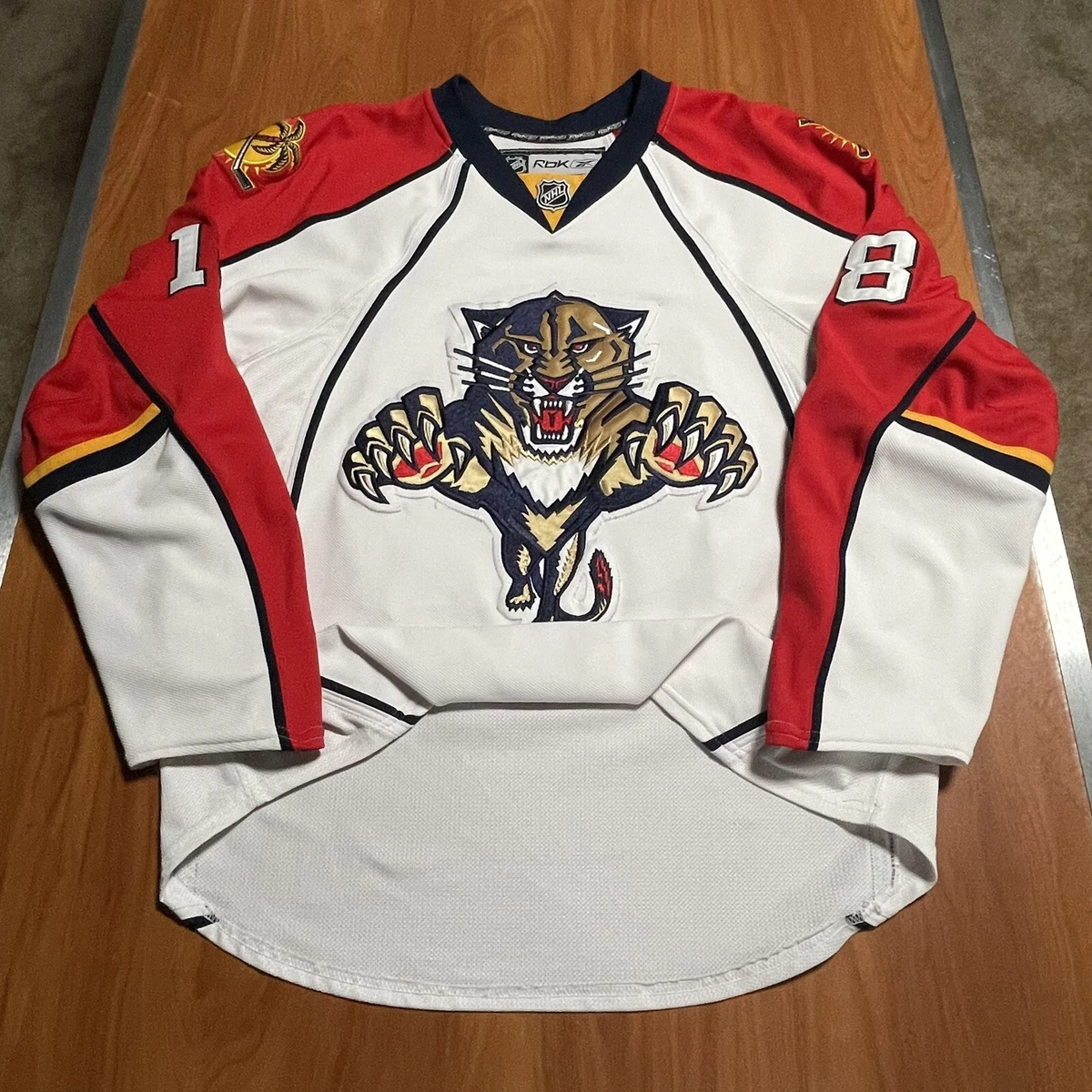 Florida panthers jersey white