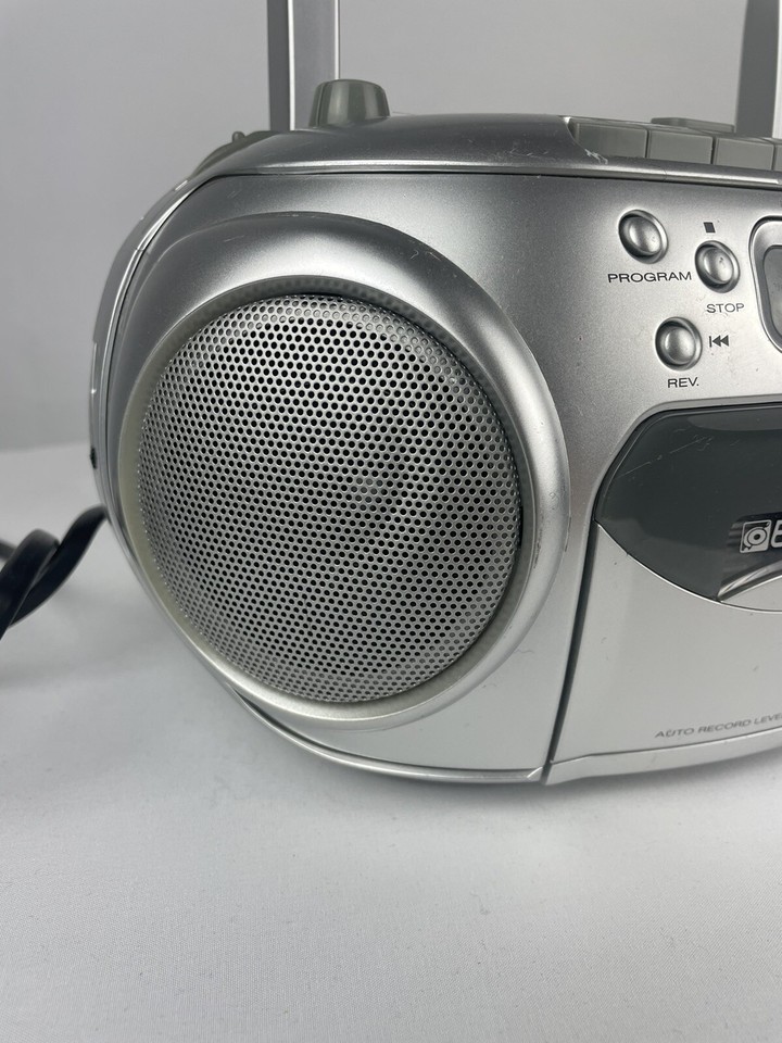 Emerson CD Player Cassette Boombox Radio FM Stereo, PD6548SL, FULLY TESTED eBay