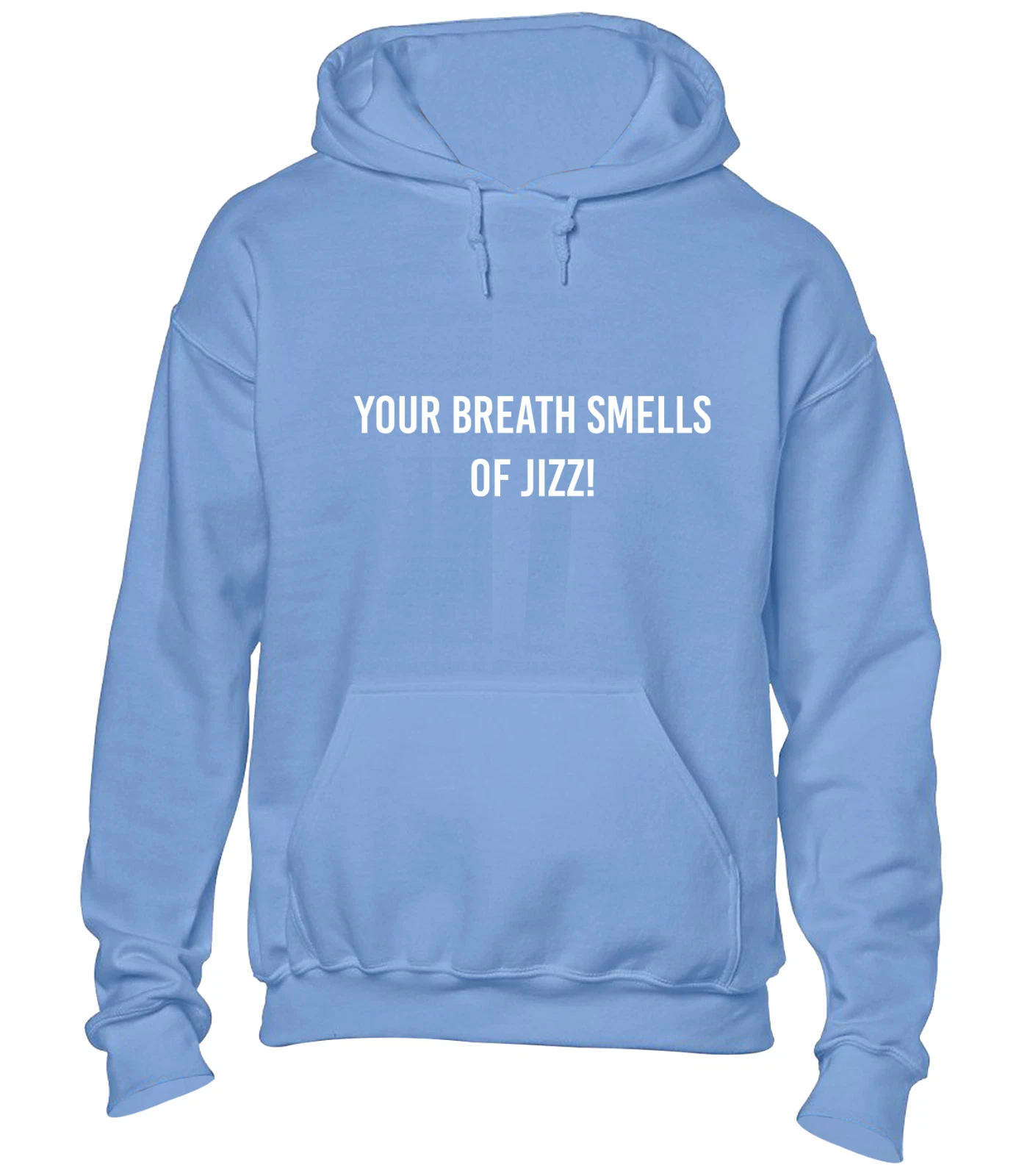 RHUDE FELPA CON CAPPUCCIO YOUR BREATH OLMS OF JIZZ HOODY DIVERTENTE SCHERZO RUDE REGALO IDEA REGALO TOP