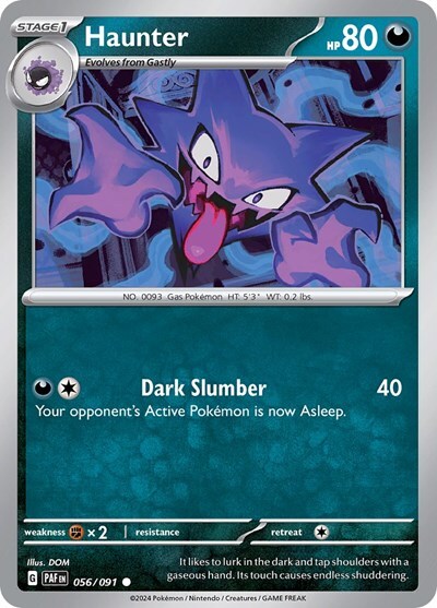 Pokemon Haunter (56/245) Paldean Fates NM