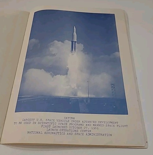 Vintage NASA Launch Vehicles Picture Booklet 01-623-48 1960s Rockets Old - Picture 18 of 24