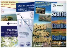 Leeds Settle Carlisle 5 leaflets Arriva Northern Ribblehead. 2002
