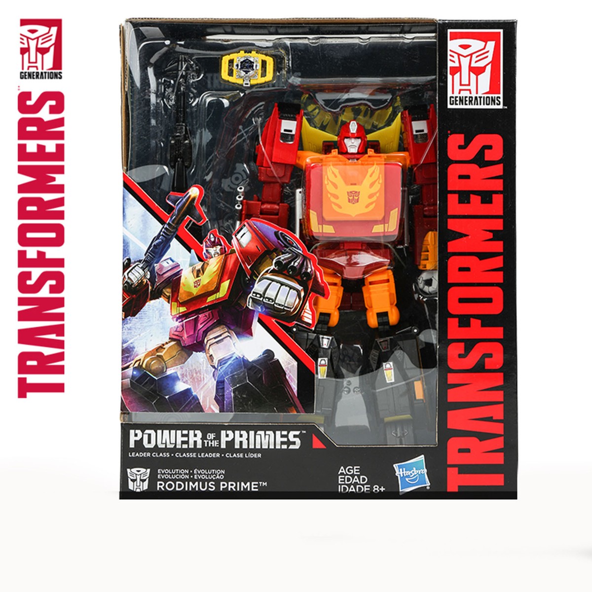 Transformers Power Of The Primes L Class RODIMUS PRIME Robot Toy