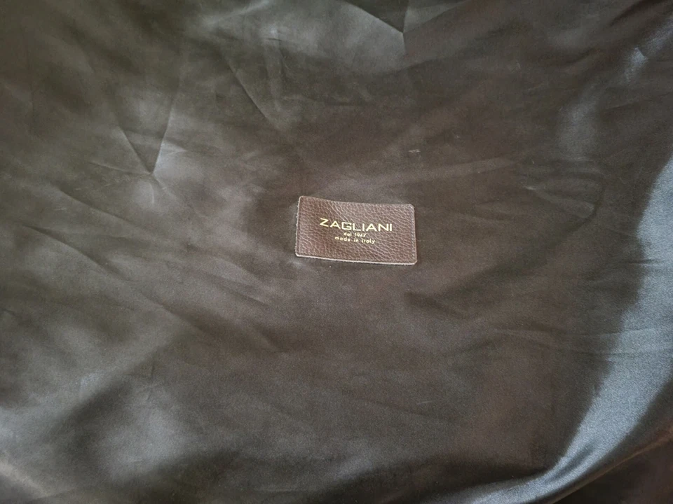 Bolso de Mano ZAGLIANI Pitón Nuevo Color Raro ¡AGOTADO EN TODAS PARTES! Foto 3 de 3