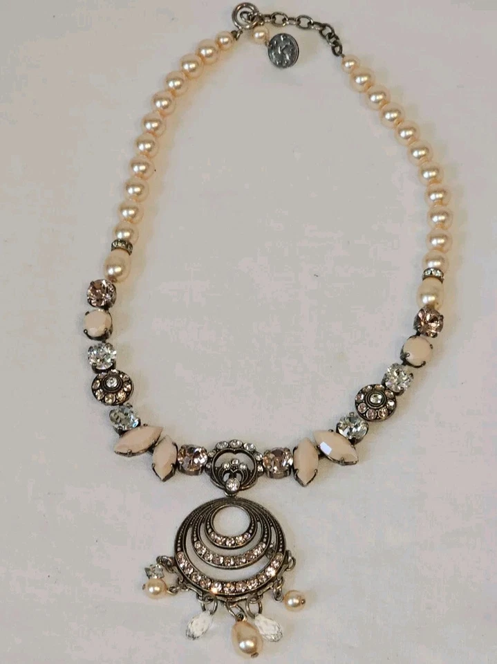 Reminiscence Kristall/Strass Glitter  Halskette/Collier Neuwertig - Bild 4 von 4