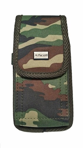For Motorola Moto z4 Heavy Duty Holster Pouch Nylon Carry Case Fits Rugged Cover - Picture 15 of 15