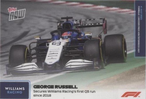 1:43 MINICHAMPS Williams F1 Fw43B #63 Belgium Gp 2021 George