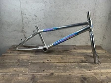 Cycle Pro Bmx 20” Pro XXL Aluminum Frame And Fork Cromo Vintage Old Mid School