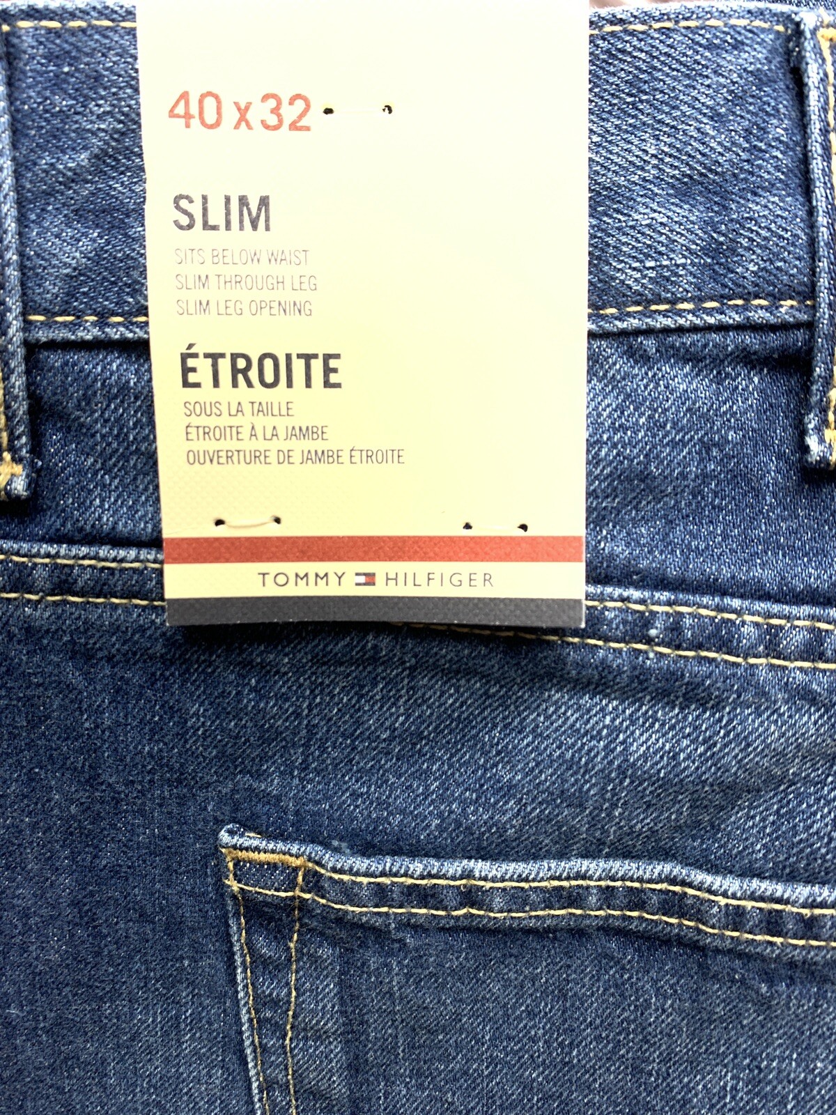 Tommy Hilfiger Mens Jeans Size 40x32 