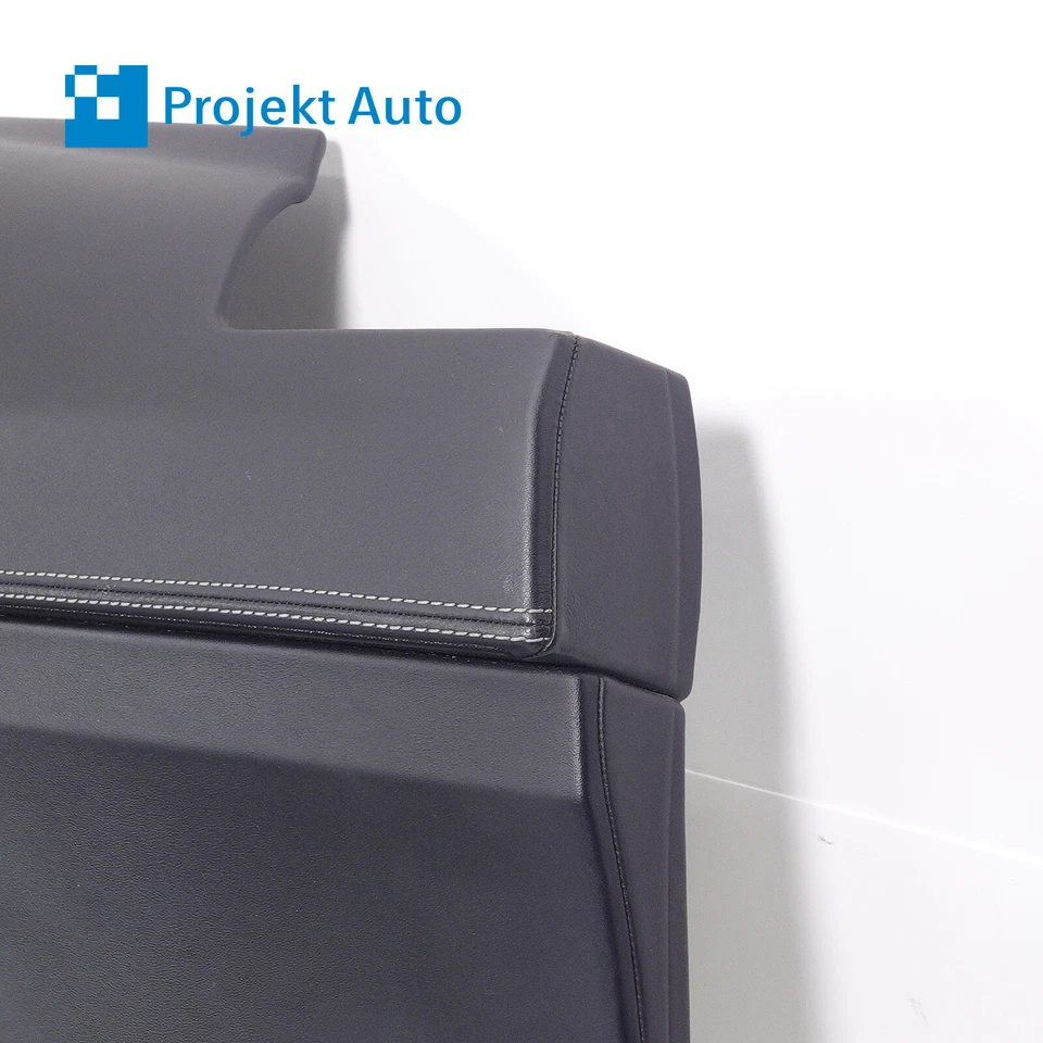 Panel lateral trasero izquierdo 12-18 OEM BMW negro napa NASW contraste 640i 650i F13 Foto 3 de 4