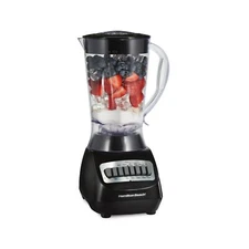 Hamilton Beach Smoothie Electric Blender with 10 Speeds, 56 oz. BPA-Free Plastic