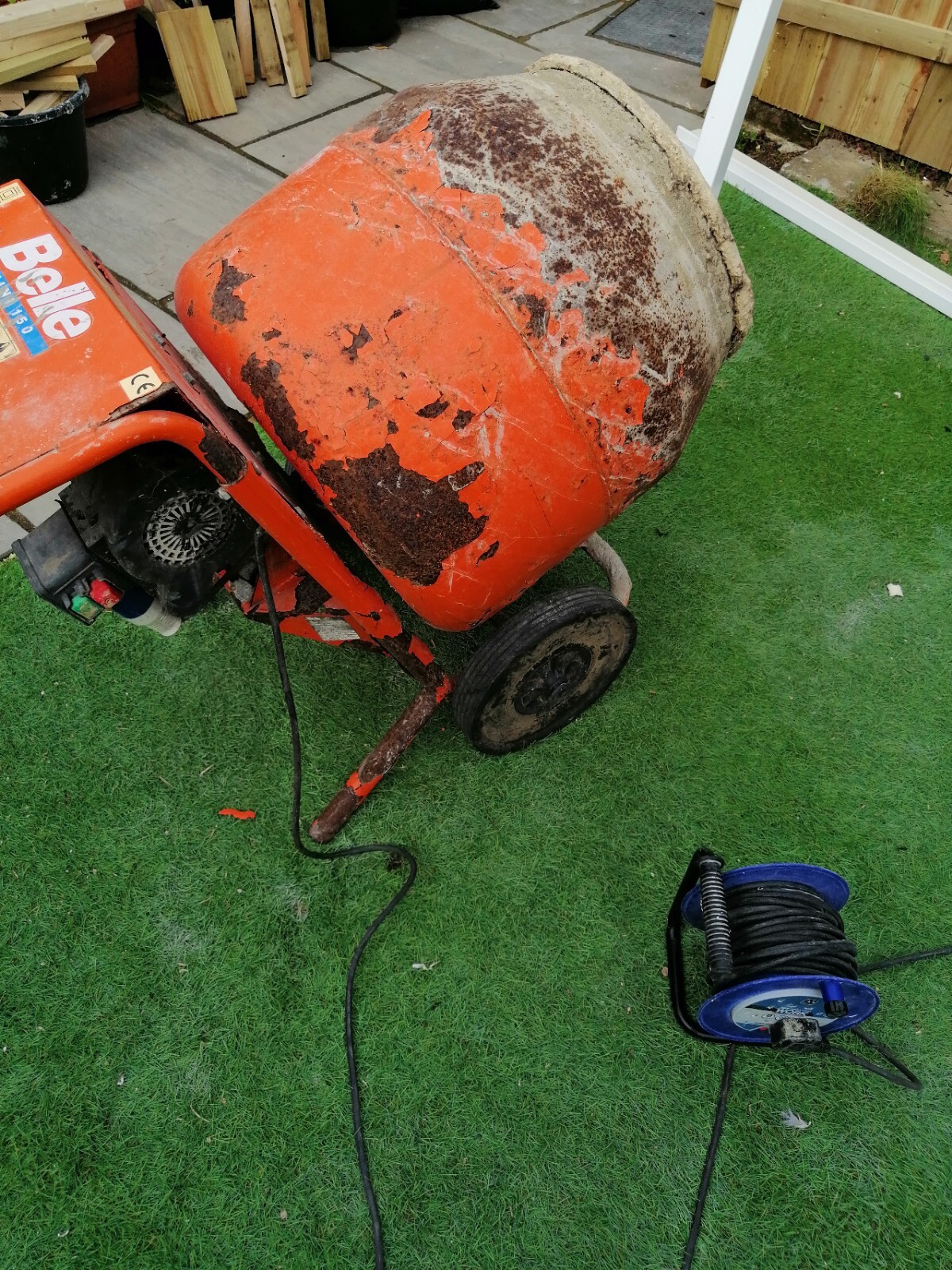 Belle Cement Mixer 5031403060129 eBay