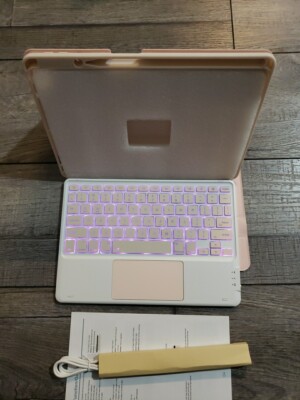 GreenLaw Detachable Keyboard Case for iPad 9th iPad 8th