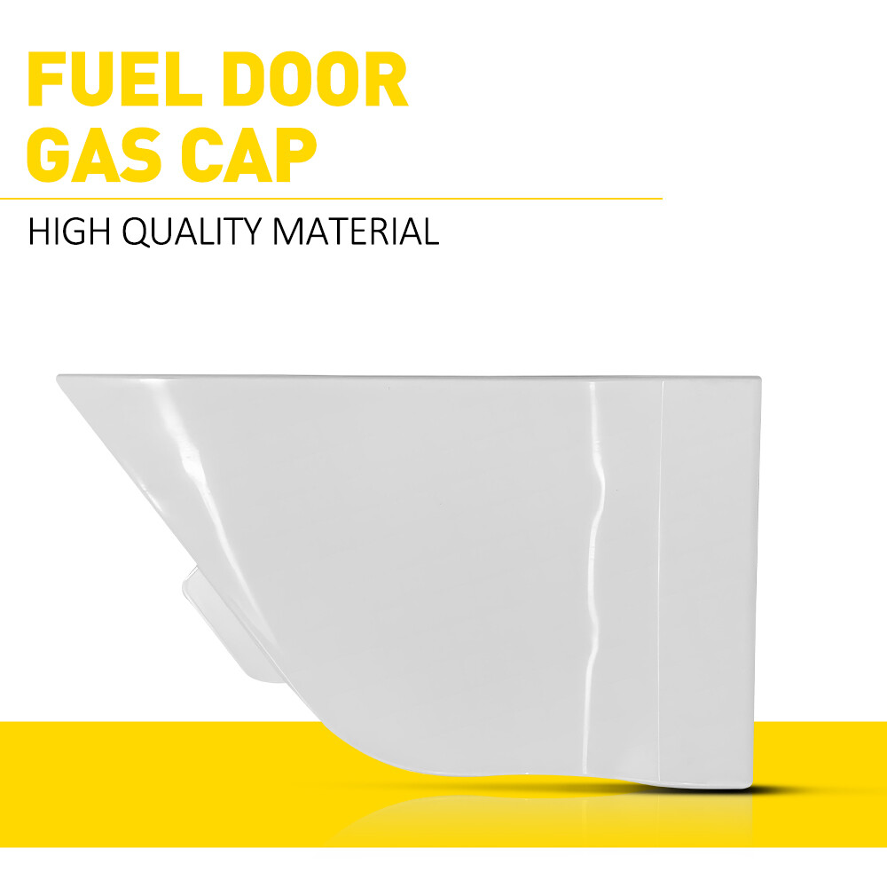 NEW White Fuel Door Gas Cap Hatch Cover Trim Panel For Ford Transit 150 250 350