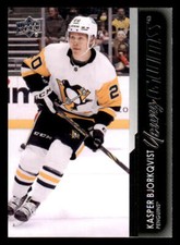 2021-22 Upper Deck #714 Kasper Bjorkqvist Young Guns RC