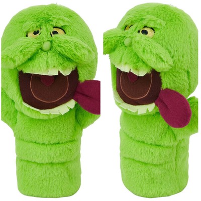 Ghostbusters Slimer Hand Puppet Green Ghost Raupe Soft Plush Stuffed Doll Gifts