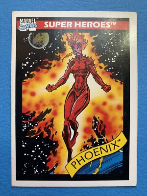 1990 Impel Marvel Universe Super Heroes PHOENIX #11 F.A. X-Man Jan. 1981
