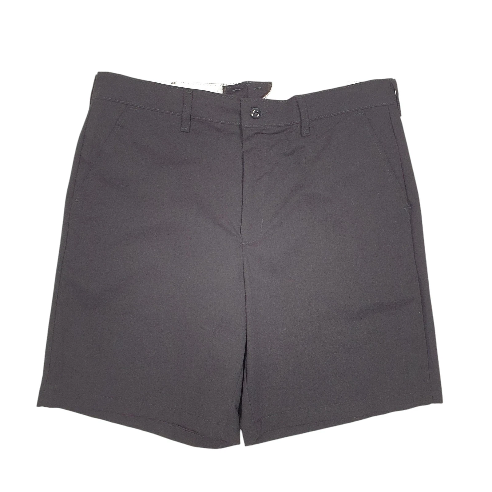 RED KAP Black Chino Cotton Shorts Mens W38