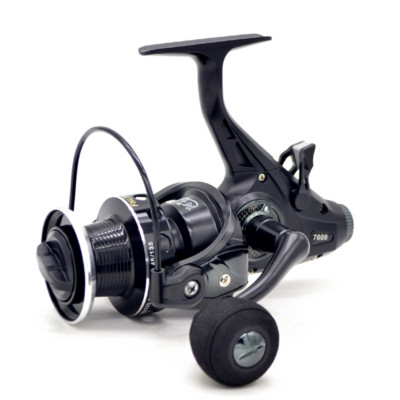 Live Liner Bait Feeder Spinning Reel Front & Rear Drag Saltwater Catfish Fishing