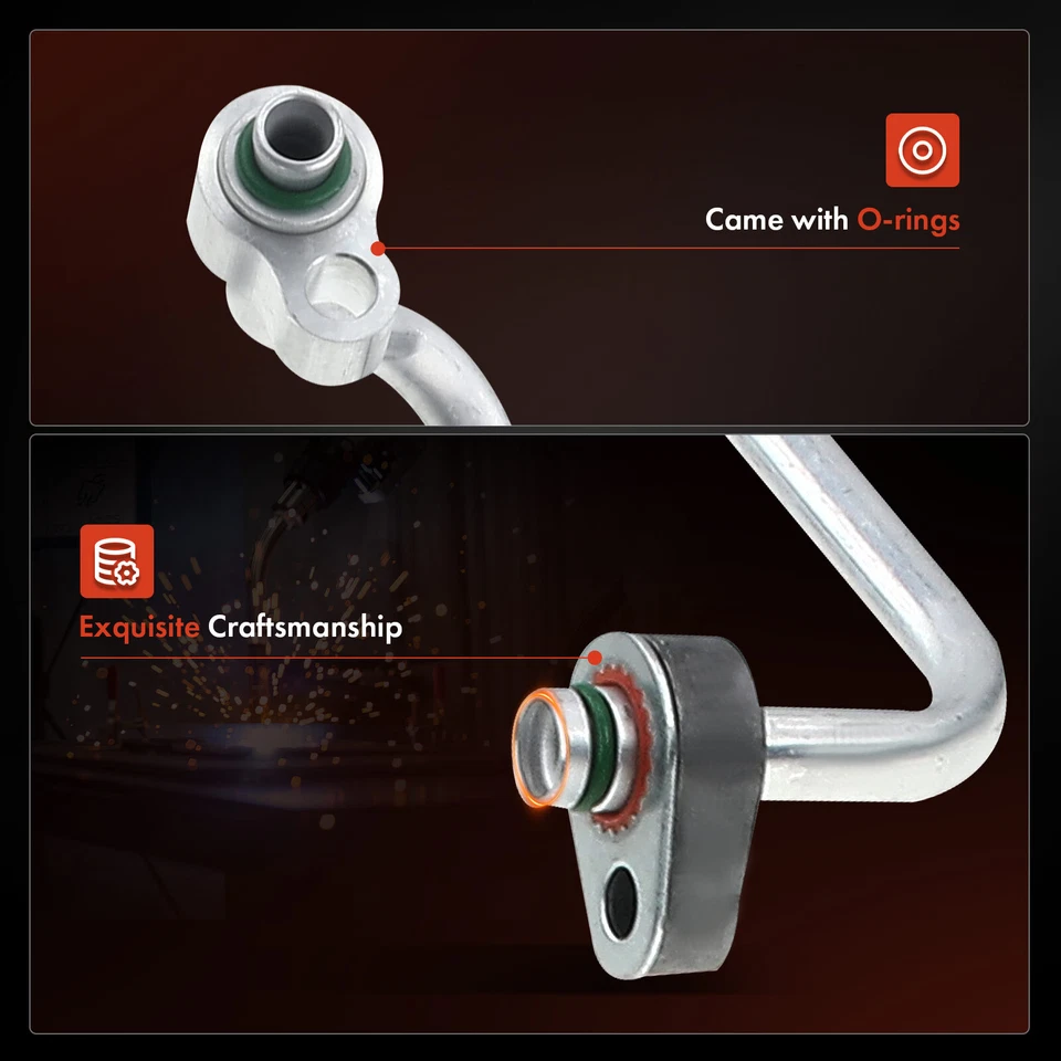 Manguera de línea de descarga de aire acondicionado para Ford Explorer Mercury Mountaineer 2006-2010 V6 4,0 L Foto 4 de 4