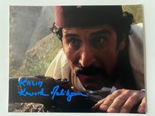KEVORK MALIKYAN In Person Signed Autograph 20x25cm Indiana Jones