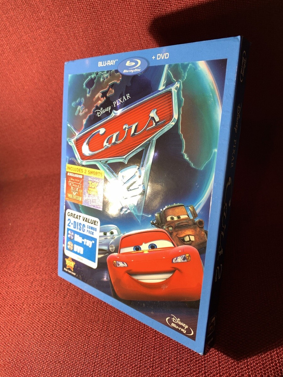 CARS 2 Blu-Ray + DVD Disney Pixar W/ Slipcover SHIPS FREE | eBay