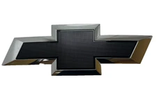 GM 2016-2018 Chevrolet Silverado 1500 Front Grille Bowtie Emblem Badge Black