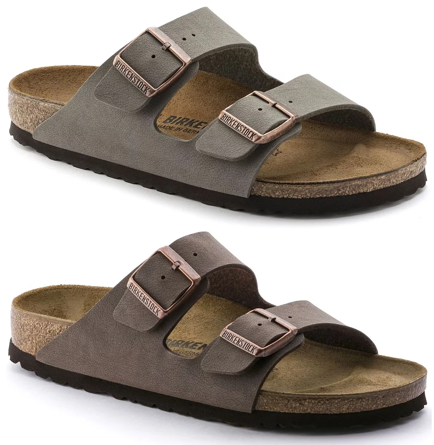 Birkenstock Women's Arizona Birko-Flor Birkibuc Sandals
Opens in a new window or tab