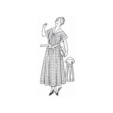 Past Patterns 2115 - Late 1920s Apron Dress S...